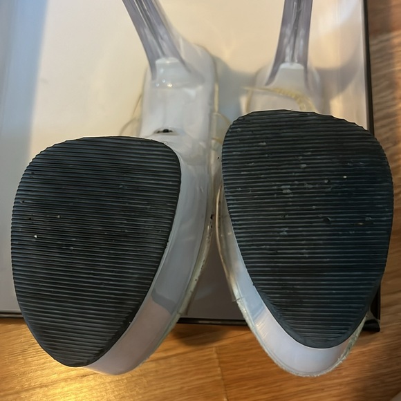 Pleaser echolt708/c/wglow size 8 light up 7" equalizer sound activated heels - Picture 4 of 6